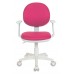 Кресло детское Бюрократ Ch-W356AXSN розовый 15-55 крестовина пластик пластик белый