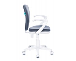 Кресло детское Бюрократ KD-W10AXSN серый 26-25 крестовина пластик пластик белый-foto3