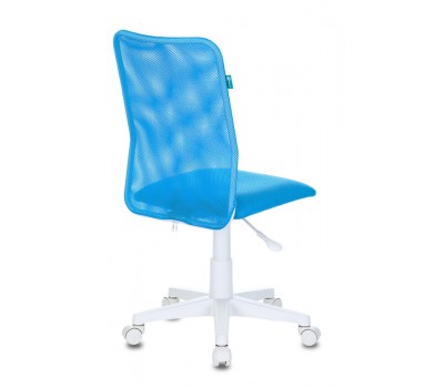 Кресло детское Бюрократ KD-9 голубой TW-31 TW-55 сетка/ткань крестовина пластик пластик белый