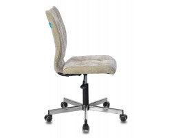 Кресло Бюрократ CH-330M песочный Light-21 крестовина металл хром-foto3