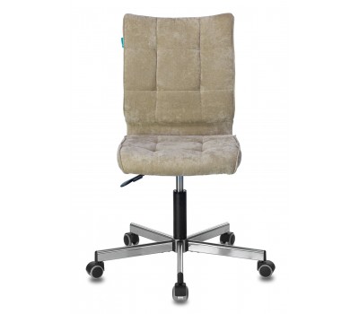 Кресло Бюрократ CH-330M песочный Light-21 крестовина металл хром