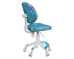 Кресло детское Бюрократ KD-W6-F голубой аквариум крестовина пластик подст.для ног пластик белый-foto4