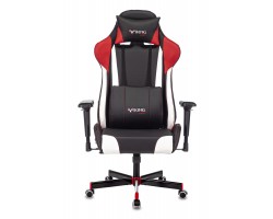 Кресло игровое Zombie VIKING TANK черный/красный/белый эко.кожа с подголов. крестовина металл-foto2