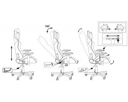Кресло игровое Zombie VIKING TANK черный/красный/белый эко.кожа с подголов. крестовина металл-foto16