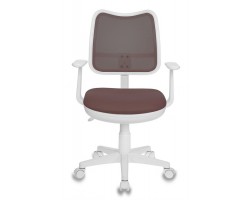 Кресло детское Бюрократ CH-W797 коричневый сиденье коричневый TW-14C сетка/ткань крестовина пластик пластик белый-foto2