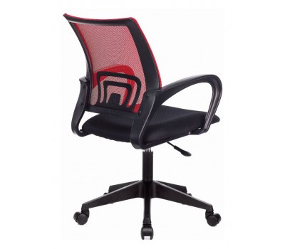 Кресло Бюрократ CH-695NLT красный TW-35N сиденье черный TW-11 сетка/ткань крестовина пластик