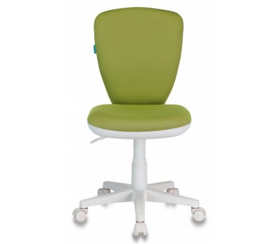 Кресло детское Бюрократ KD-W10 светло-зеленый 26-32 крестовина пластик пластик белый