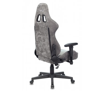 Кресло игровое Zombie VIKING X Fabric серо-голубой с подголов. крестовина пластик