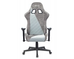 Кресло игровое Zombie VIKING X Fabric серо-голубой с подголов. крестовина пластик-foto12