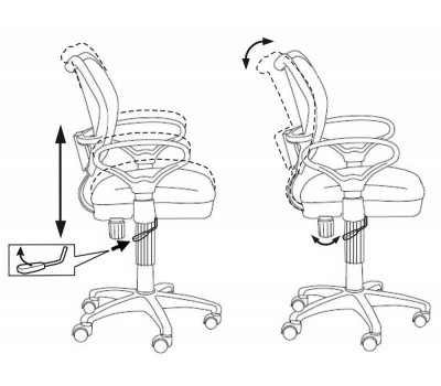 Кресло Бюрократ Ch-799AXSN черный TW-01 сиденье черный 26-28 сетка/ткань крестовина пластик
