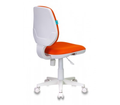 Кресло детское Бюрократ CH-W213 оранжевый TW-96-1 крестовина пластик пластик белый