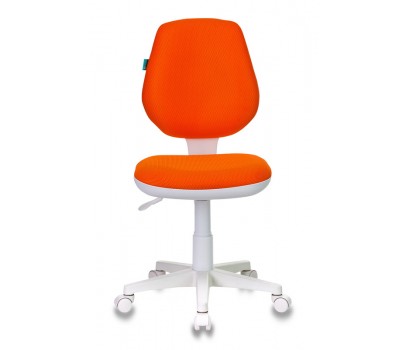 Кресло детское Бюрократ CH-W213 оранжевый TW-96-1 крестовина пластик пластик белый