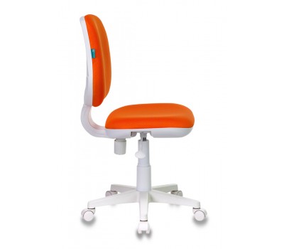 Кресло детское Бюрократ CH-W213 оранжевый TW-96-1 крестовина пластик пластик белый