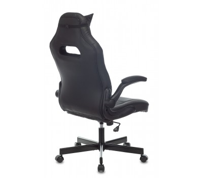 Кресло игровое Zombie VIKING 6 KNIGHT черный Diamond 600 эко.кожа с подголов. крестовина металл