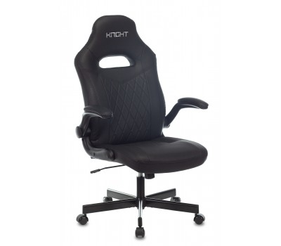 Кресло игровое Zombie VIKING 6 KNIGHT черный Diamond 600 эко.кожа с подголов. крестовина металл