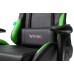 Кресло игровое Zombie VIKING 5 AERO черный/салатовый эко.кожа с подголов. крестовина пластик