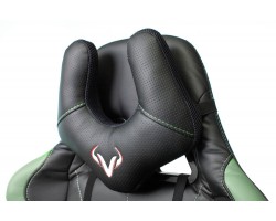 Кресло игровое Zombie VIKING 5 AERO черный/салатовый эко.кожа с подголов. крестовина пластик-foto10