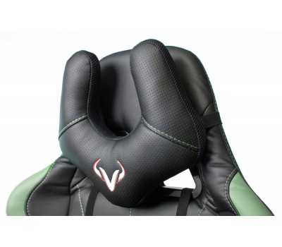 Кресло игровое Zombie VIKING 5 AERO черный/салатовый эко.кожа с подголов. крестовина пластик
