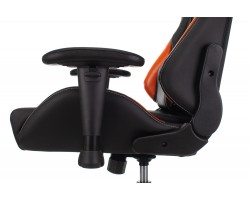 Кресло игровое Zombie VIKING 5 AERO черный/оранжевый эко.кожа с подголов. крестовина пластик-foto10