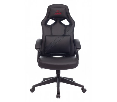 Кресло игровое Zombie DRIVER черный эко.кожа с подголов. крестовина пластик