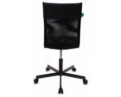 Кресло Бюрократ CH-1399 черный Leather Black эко.кожа/сетка крестовина металл-foto4