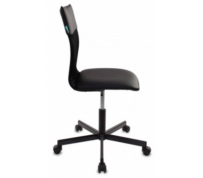 Кресло Бюрократ CH-1399 черный Leather Black эко.кожа/сетка крестовина металл