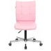 Кресло Бюрократ CH-330M светло-розовый Diamond 357 эко.кожа крестовина металл