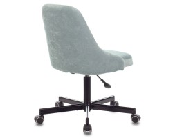 Кресло Бюрократ CH-340M серо-голубой Light-28 крестовина металл-foto4