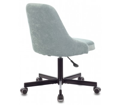 Кресло Бюрократ CH-340M серо-голубой Light-28 крестовина металл