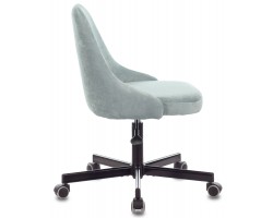 Кресло Бюрократ CH-340M серо-голубой Light-28 крестовина металл-foto3