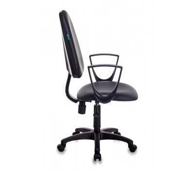 Кресло Бюрократ CH-1300N черный Престиж+ эко.кожа крестовина пластик