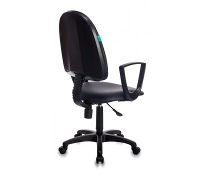 Кресло Бюрократ CH-1300N черный Престиж+ эко.кожа крестовина пластик