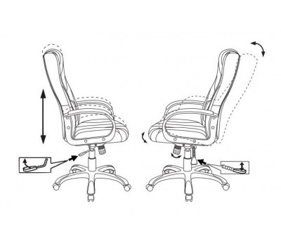 Кресло игровое Zombie 9 черный/салатовый текстиль/эко.кожа крестовина пластик