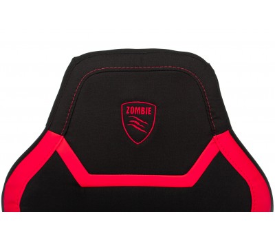 Кресло игровое Zombie 10 черный/красный текстиль/эко.кожа крестовина пластик Кресло игровое Zombie 10 черный/красный текстиль/эко.кожа крестовина пластик