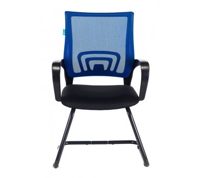Кресло Бюрократ CH-695N-AV синий TW-05 сиденье черный TW-11 сетка/ткань полозья металл черный