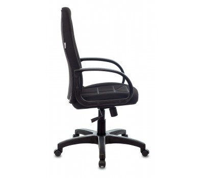 Кресло руководителя Бюрократ CH 727 черный крестовина пластик