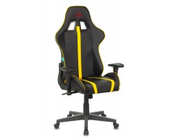 Кресло игровое Zombie A4 черный/желтый эко.кожа с подголов. крестовина пластик-foto9