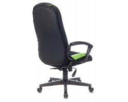 Кресло игровое Zombie VIKING-9 черный/салатовый текстиль/эко.кожа крестовина пластик-foto4