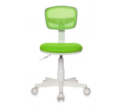 Кресло детское Бюрократ CH-W299 салатовый TW-03A TW-18 сетка/ткань крестовина пластик пластик белый
