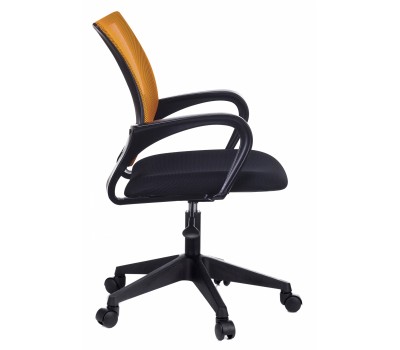 Кресло Бюрократ CH-695NLT оранжевый TW-38-3 сиденье черный TW-11 сетка/ткань крестовина пластик