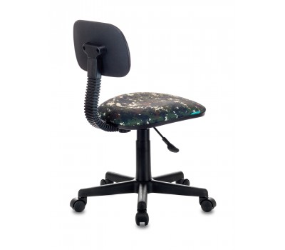 Кресло детское Бюрократ CH-201NX зеленый милитари Military крестовина пластик