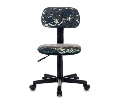 Кресло детское Бюрократ CH-201NX зеленый милитари Military крестовина пластик