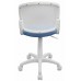 Кресло детское Бюрократ CH-W296NX белый TW-15 сиденье голубой 26-24 сетка/ткань крестовина пластик пластик белый