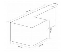 Кресло руководителя Бюрократ _Antonio черный кожа крестовина алюминий-foto7