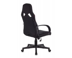 Кресло игровое Zombie RUNNER черный/красный текстиль/эко.кожа крестовина пластик-foto4