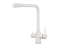Кухонный смеситель Geo KG2385CR WHITE ALABAS. KUPPERSBERG