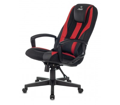 Кресло игровое Zombie 9 черный/красный текстиль/эко.кожа крестовина пластик Кресло игровое Zombie 9 черный/красный текстиль/эко.кожа крестовина пластик