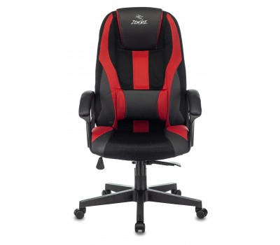 Кресло игровое Zombie 9 черный/красный текстиль/эко.кожа крестовина пластик Кресло игровое Zombie 9 черный/красный текстиль/эко.кожа крестовина пластик