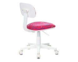 Кресло детское Бюрократ CH-W201NX малиновый Sticks 05 крестовина пластик пластик белый-foto4