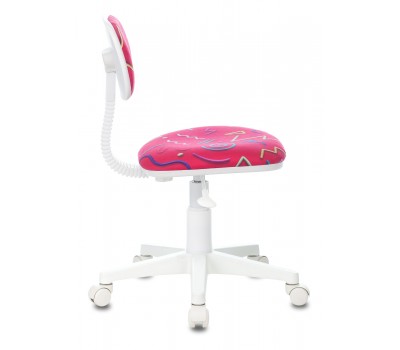 Кресло детское Бюрократ CH-W201NX малиновый Sticks 05 крестовина пластик пластик белый